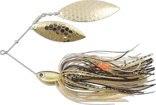 Northland Reed-Runner Magnum Spinnerbait, 3/4 oz, Gold Shiner product photo from Amazon