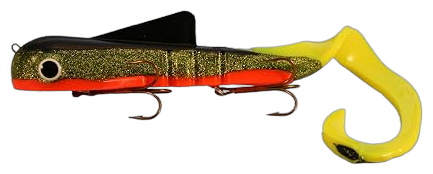 Musky Innovations Standard Bull Dawg, LOTW Perch, 9 inch product photo from Amazon
